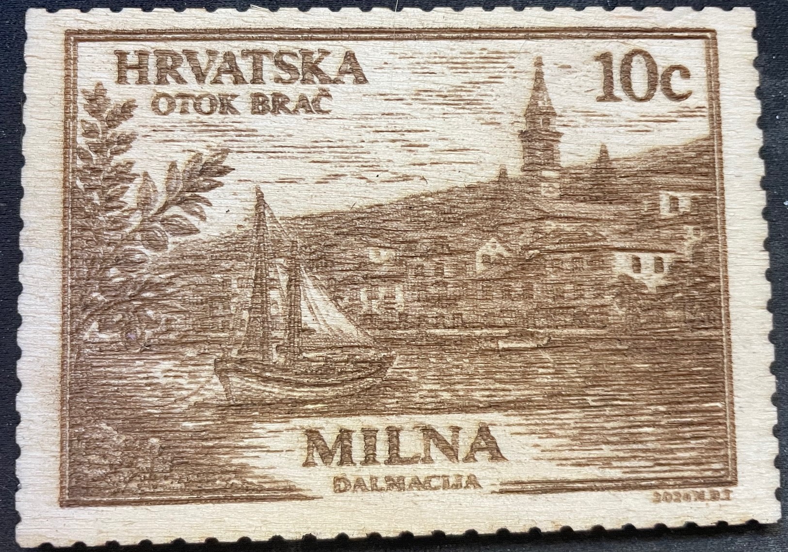 Milna, Magnet za frižider